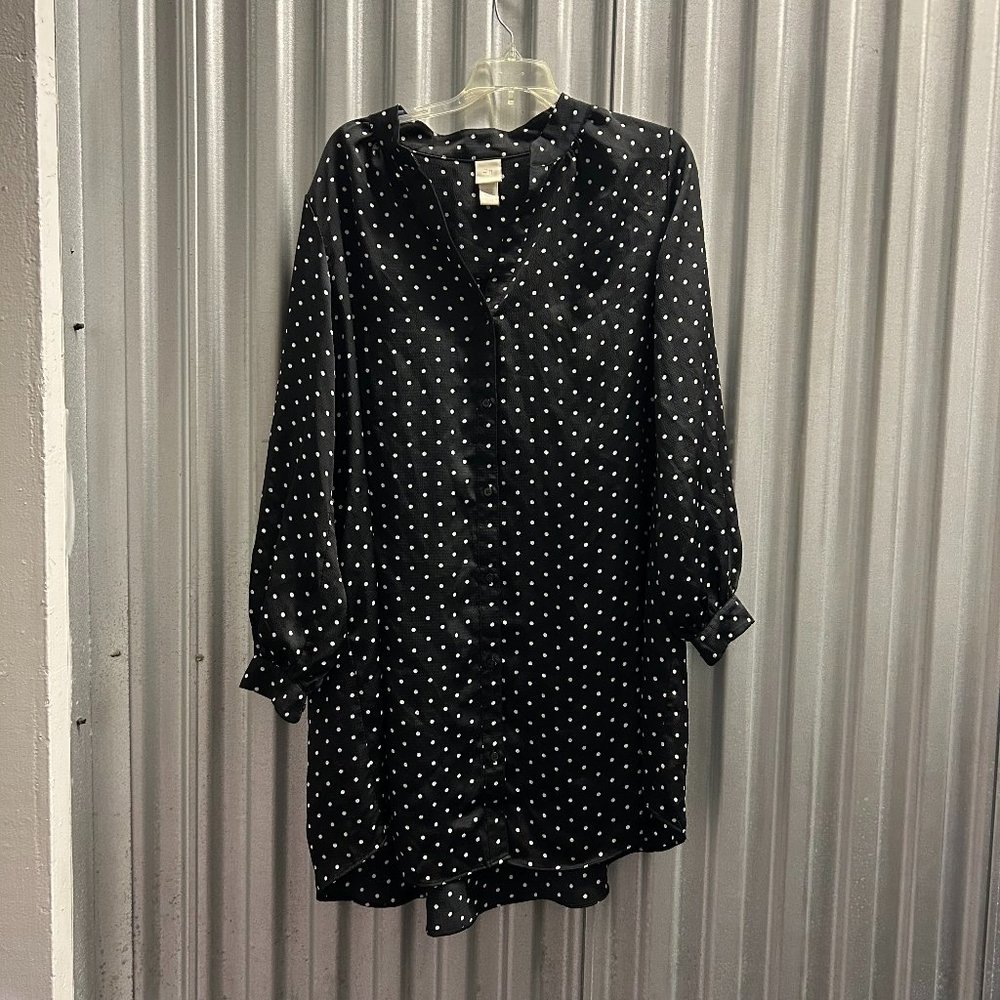 H&M Polka Dot Tunic / Dress Sz 14